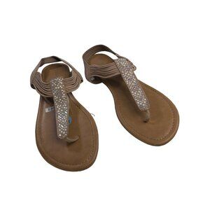 Madden Girl Womens 8.5M‎ Rhinestone Sandals size 8.5